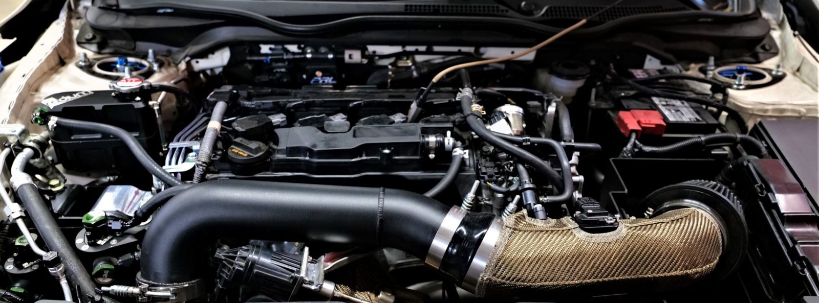 FK8 Honda Civic Type R G-Series Turbo Kit installed on a car.